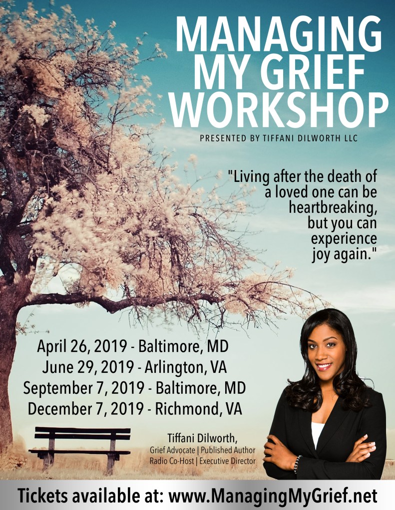 Grief Tiffani Dilworth Workshop