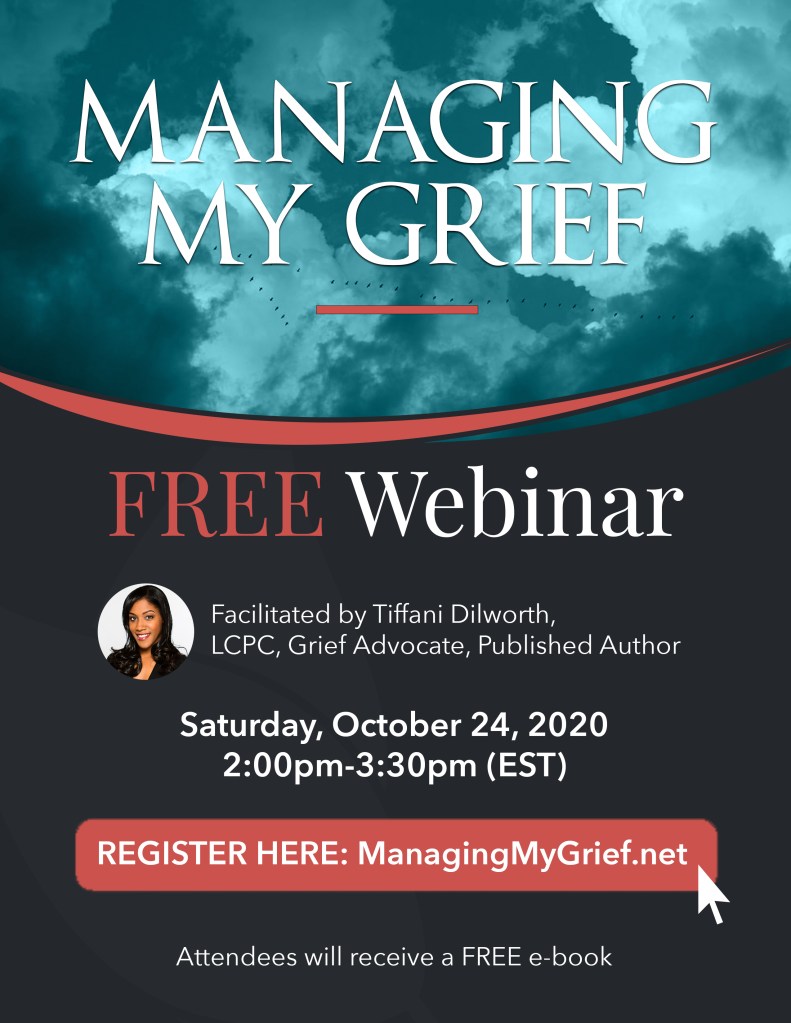 Grief Tiffani Dilworth Workshop